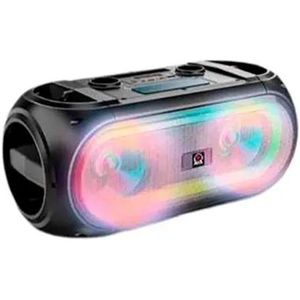 Claudio Reig Bluetooth Fm-radio 2 Draadloze Microfoons Afstandsbediening Usb-hulplijn Scherm