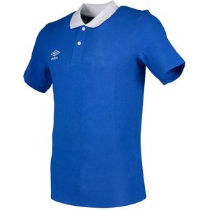 Umbro Contrast Collar Piqué Korte Mouw Poloshirt