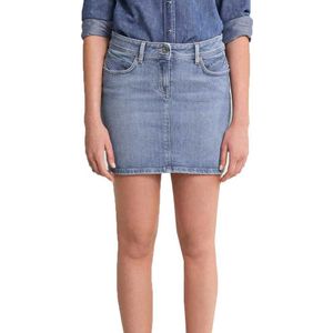 Salsa Jeans Push Up Shape Up Denim Mini Skirt Blauw 27 Vrouw