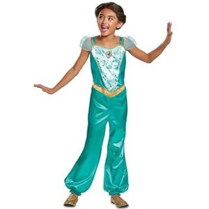 Disguise - Jasmine - Kostuum - Blauw - Polyester - Officiële Disney-licentie