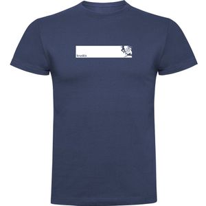 Kruskis Frame Triathlon Short Sleeve T-shirt Blauw 2XL Man