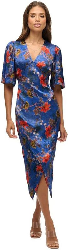 Superdry - Jacquard Midijurk - Slim Fit - Korte Mouwen