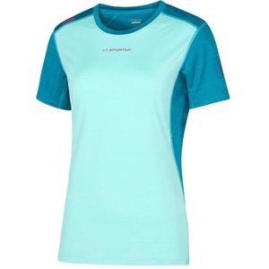 La Sportiva Sunfire Short Sleeve T-shirt Blauw L Vrouw