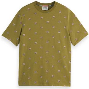 Scotch & Soda 178782 T-shirt Met Korte Mouwen