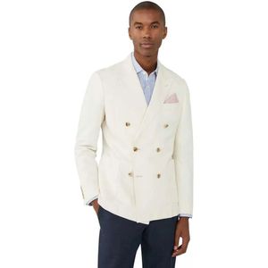 Hackett Gmw Lin Cot Hbone Db Blazer