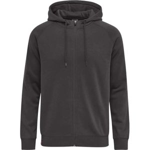 Hummel - Red Classic Sweatshirt - Rood - Katoen/Polyester - Met Rits