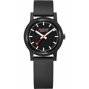Mondaine Essence Watch Zwart 32 mm