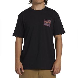 Billabong Crayon Wave Short Sleeve T-shirt Zwart L Man