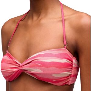 Sundek Quartz Abstract Wave Motif Band Bikinitop