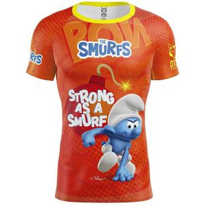 Otso Strong As A Smurf Short Sleeve T-shirt Oranje S Man