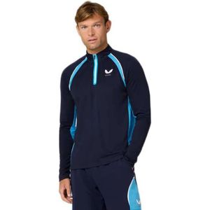 Heren Tennis Aeromesh Kwartrits - Marineblauw