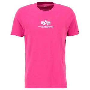 Alpha Industries Basic Ml Short Sleeve T-shirt Roze XL Man