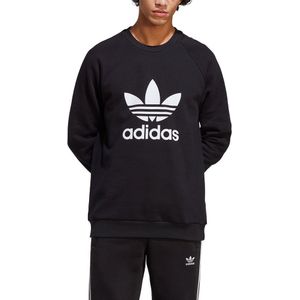 Adidas Originals Adicolor Classics Trefoil Crewneck Sweatshirt Zwart XS Man