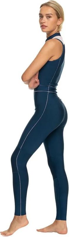 Roxy - Rise Long Jane - Mouwloos Neopreen Pak - Voor Dames - Met Ritssluiting Aan De Voorkant