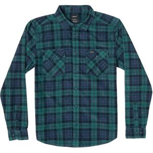 Rvca Blues Walk Cord Overhemd Met Lange Mouwen