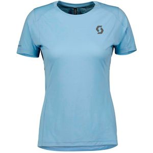 Scott Trail Run Short Sleeve T-shirt Blauw M Vrouw