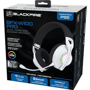 Blackfire - Bfx-w100 Pro - Draadloze Gamingheadset - Wit - Plastic