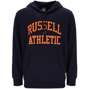 Russell Athletic Arch Logo Hoodie Blauw XL Man