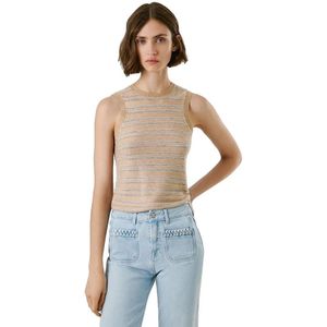 Pepe Jeans - PL7000033 - Top - Beige - Mouwloos - Spaghettibandjes