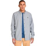 Timberland - TB0A6GPNB231 - Overhemd - Grijs - Oxford - Katoen - Lange Mouwen
