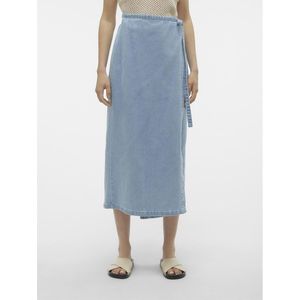 Vero Moda Zinnia Long Skirt Blauw XL Vrouw