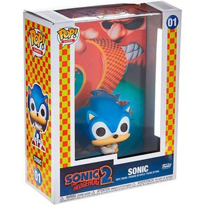 Funko Pop Game Cover Sonic Exclusive Figure Blauw