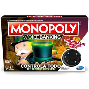 Monopoly Voice Banking Spanish Board Game Veelkleurig