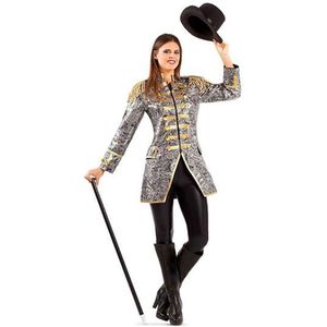Viving Costumes Elegant Jacket Woman Custom Bruin M-L