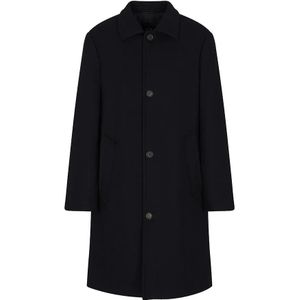 A|X Armani Exchange - XM001121AF18943UB101 - Trenchcoat - Marineblauw - Lichtgewicht