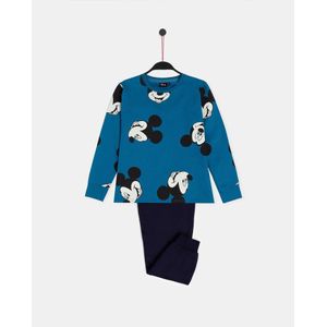 Disney All Over Mickey Pyjama Met Lange Mouwen