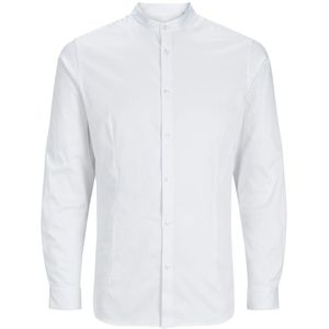 Jack & Jones Parma Long Sleeve Shirt Wit 2XL Man