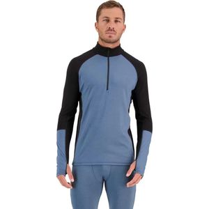 Mons Royale Olympus Half Zip Sweatshirt Met Halve Rits