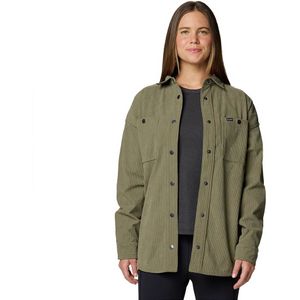 Columbia - Blue Point Creek - Corduroy Shirtjack - Groen