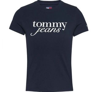 Tommy Jeans Essential Logo T-shirt Met Korte Mouwen