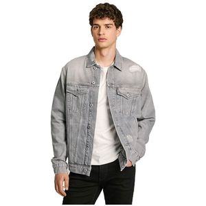 Pepe Jeans Relaxed Denim Jacket Blauw L Man
