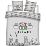 Friends Dekbedovertrek Central Perk 240 X 220 Cm Microfiber