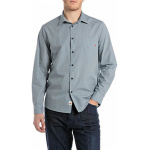 Replay M4148.000.75056 Overhemd Met Lange Mouwen
