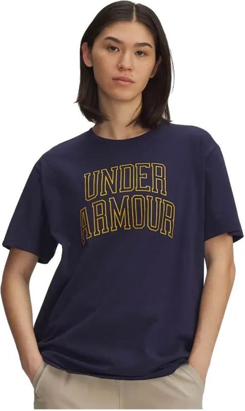 Under Armour - Rival Os Campus - Sportshirt - Blauw