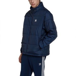 Adidas Originals Essentials Padded Puffer Jacket Blauw L Man