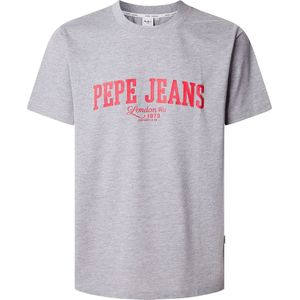 Pepe Jeans - DERRIL TEE - T-shirt - Grijs - Regular Fit