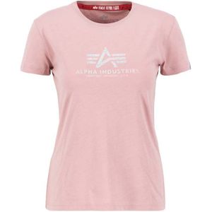 Alpha Industries New Basic G Short Sleeve T-shirt Roze XS Vrouw
