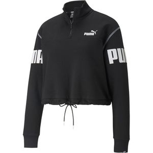 Puma Power Sweatshirt Zwart S Vrouw