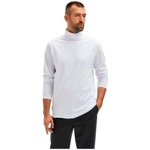Selected Rory Slim Fit High Neck Sweater Wit M Man