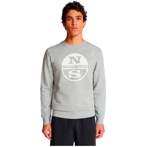North Sails 691001 Graphic Sweatshirt Grijs S Man