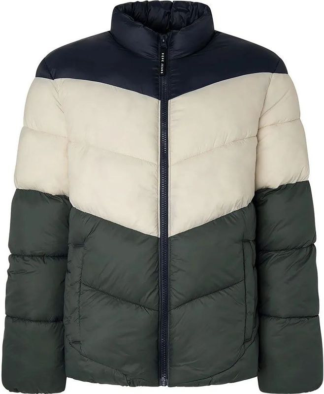 Pepe Jeans - Blau - Doudoune - Puffer Jas - Heren