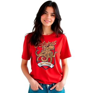 Kruskis Seafood Octopus T-shirt Met Korte Mouwen