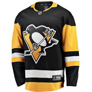 Fanatics Nhl Pittsburgh Penguins Branded Home Breakaway Long Sleeve V Neck T-shirt Veelkleurig M Man