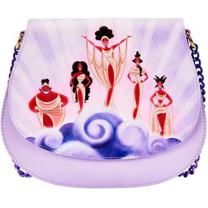 Loungefly Shoulder Bag Hercules Clouds Of Muses Paars