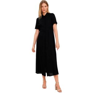 Vero Moda Ally Exp Short Sleeve Short Dress Zwart XS Vrouw
