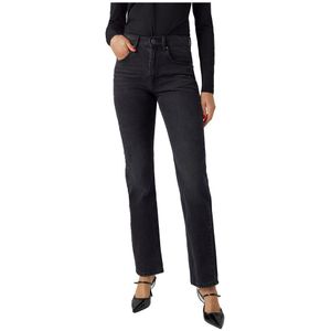 Vero Moda Hailey Straight Fit Jeans Zwart 28 / 30 Vrouw